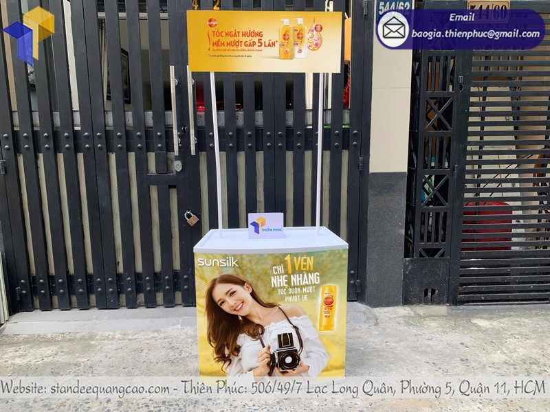booth quảng cáo di động