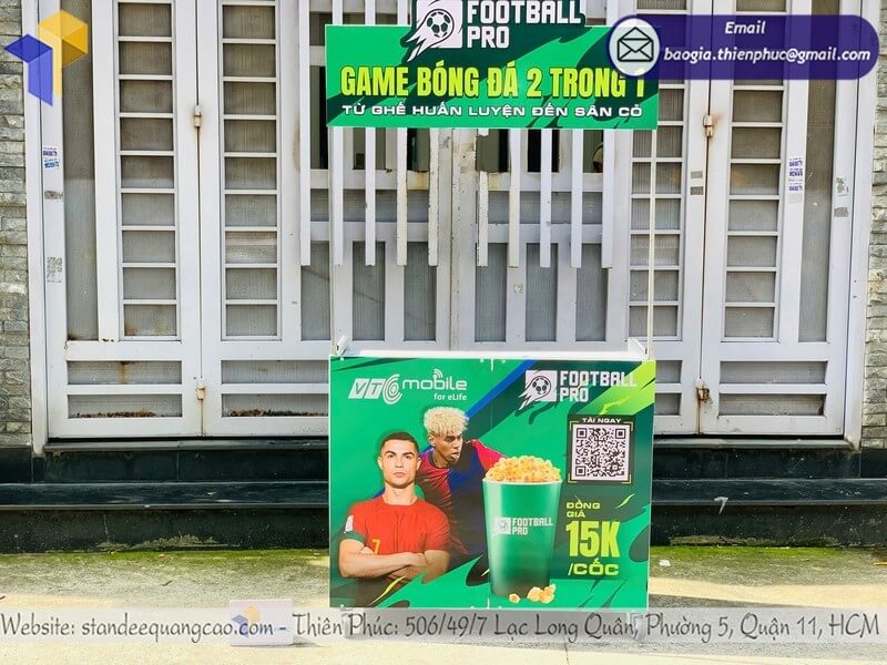 quầy quảng cáo di động