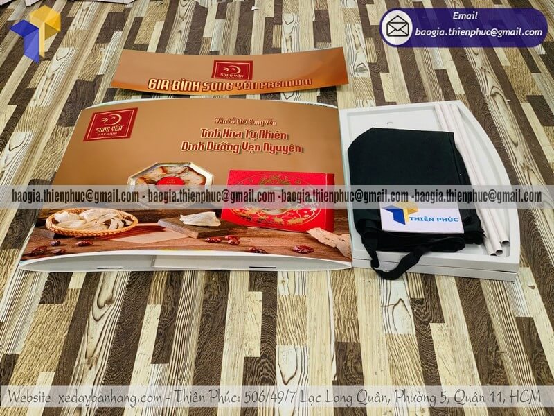 đặt làm booth giới thiệu sản phẩm di động