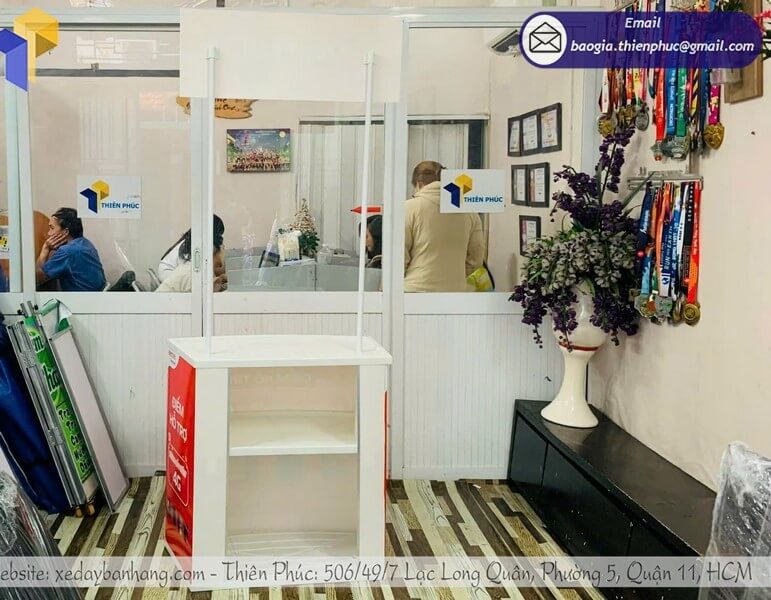 Booth Quảng Cáo Nhựa Đẹp