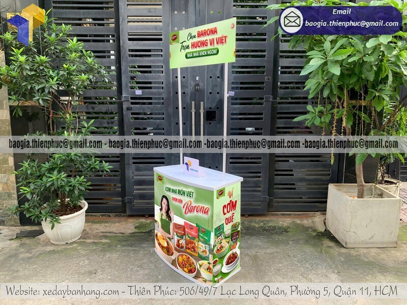 booth sampling nhựa