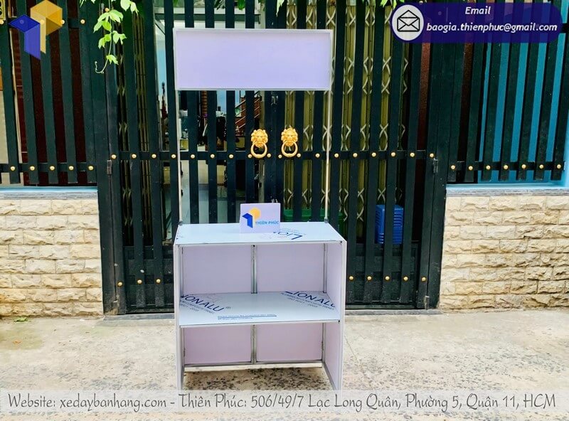 booth dùng thử sản phẩm