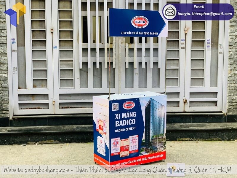 booth quảng cáo di động