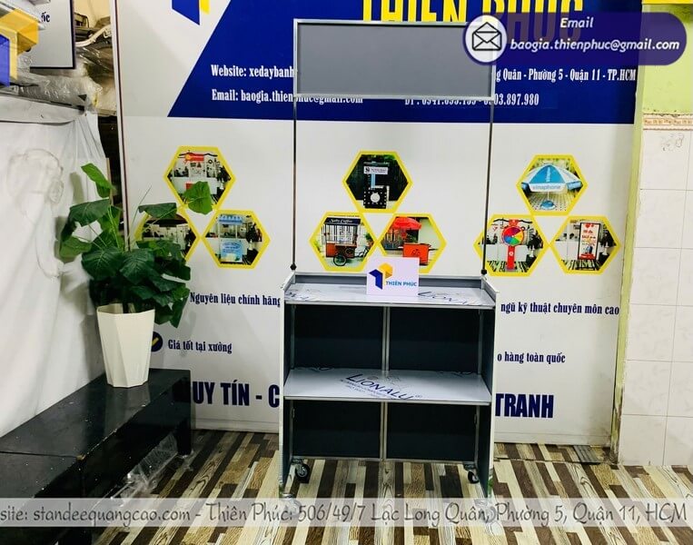 booth quảng cáo di động