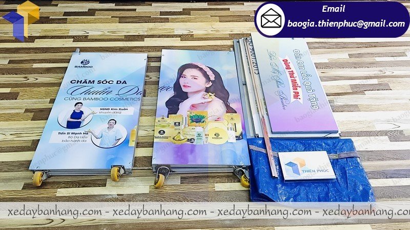 đặt làm booth bán hàng hội chợ giá rẻ