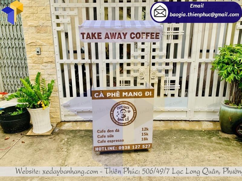 xe lắp ráp bán cafe take away khuyến mãi ở đà nẵng