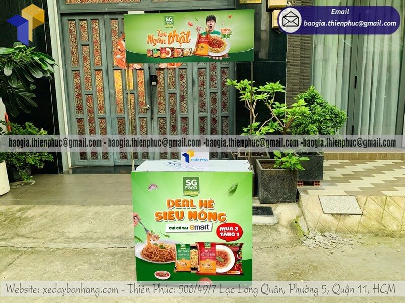 quầy trưng bày di động