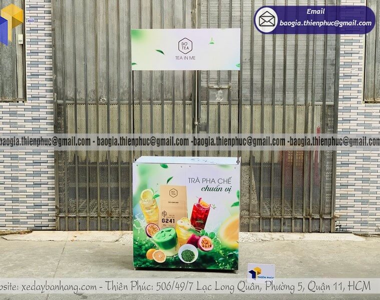 quầy sampling di động quầy sampling di động