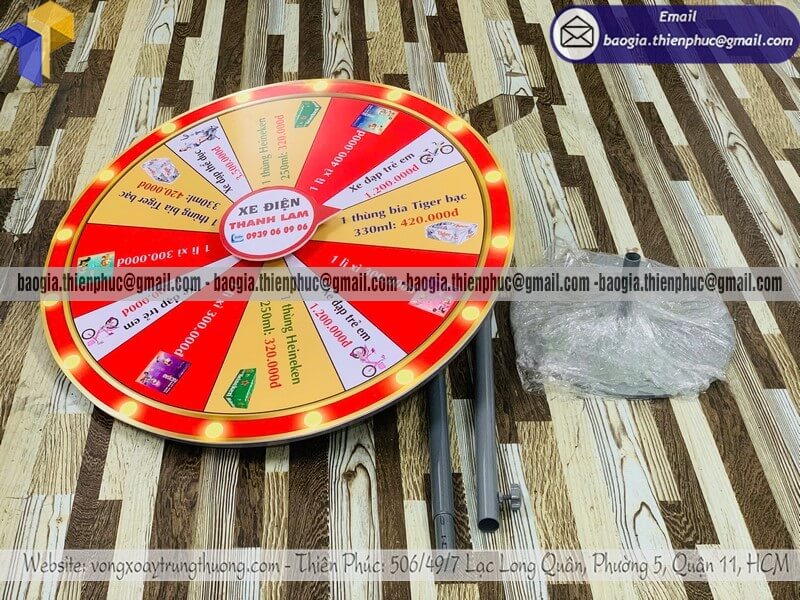 vòng quay may mắn sự kiện