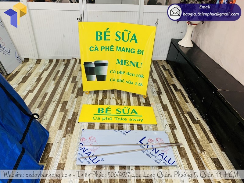 xe bán café take away đẹp