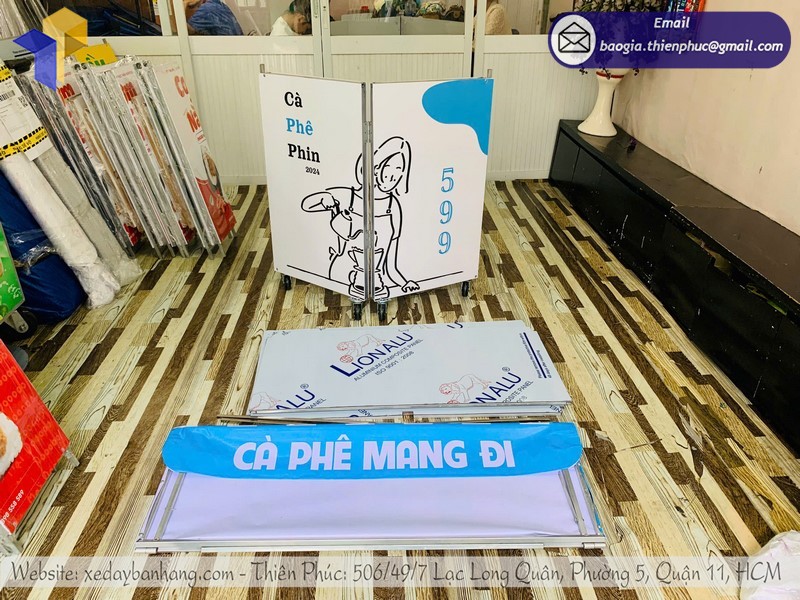 xe bán cà phê mang đi đẹp